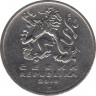 Монета. Чехия. 5 крон 2010 год. ав.