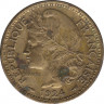 Монета. Камерун. 1 франк 1924 год. ав.