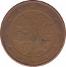 Монета. Германия. 5 центов 2009 год (J). ав.