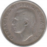 Монета. Канада. 25 центов 1950 год. рев.