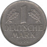 Монета. ФРГ. 1 марка 1968 год. Монетный двор - Карлсруэ (G). ав.