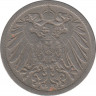 Монета. Германия (Германская империя 1871-1922). 10 пфеннигов 1898 год. (J). рев.