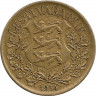 Монета. Эстония. 1 крона 1934 год. рев
