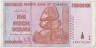 Банкнота. Зимбабве. 5000000000 долларов 2008 год. ав.
