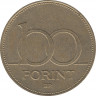 Монета. Венгрия. 100 форинтов 1996 год.  рев.