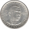 Монета. США. 50 центов 1946 год. Букер Талиафер Вашингтон. ав.