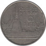 Монета. Тайланд. 1 бат 2006 (2549) год. ав.