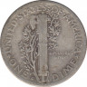 Монета. США. 10 центов 1942 год. Монетный двор D. рев.