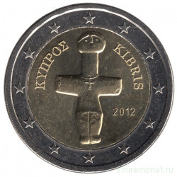 Монета. Кипр. 2 евро 2012 год.