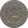 Монета. Гватемала. 5 сентаво 1990 год. ав.