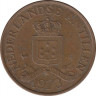 Монета. Нидерландские Антильские острова. 2.5 цента 1973 год. ав.