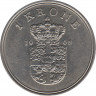 Монета. Дания. 1 крона 1968 год. ав.