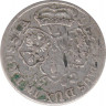 Монета. Бранденбург (Германия). 6 грошенов 1682 год. рев.
