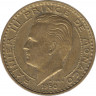 Монета. Монако. 20 франков 1950 год. ав.