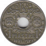 Монета. Ливан. 1 пиастр 1931 год. ав.