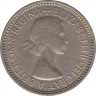 Монета. Великобритания. 1 шиллинг (12 пенсов) 1961 год. Шотландский. рев.
