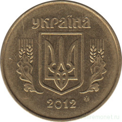 Монета. Украина. 25 копеек 2012 год.