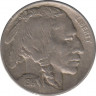 Монета. США. 5 центов 1914 год. ав.