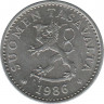 Аверс. Монета. Финляндия. 10 пенни 1986 год.