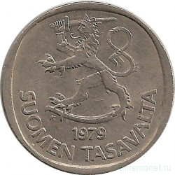 Монета. Финляндия. 1 марка 1979 год. 