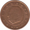 Монета. Бельгия. 1 цент 2007 год. ав.