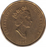Монета. Канада. 1 доллар 1995 год. Памятник миротворческим силам. рев.