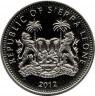 Монета. Сьерра-Леоне. 1 доллар 2012 год. XXX летние Олимпийские Игры, Лондон 2012. Прыжки с шестом.