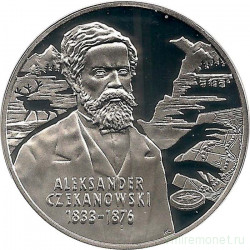 Монета. Польша. 10 злотых 2004 год. Александр Чекановский.
