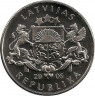 Монета. Латвия. 1 лат 2006 год. Праздник Лиго. рев