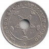 Монета. Бельгийское Конго. 10 сантимов 1924 год. 