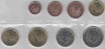 Монеты. Испания. Набор евро 8 монет 2022 год. 1, 2, 5, 10, 20, 50 центов, 1, 2 евро. ав.
