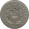 Монета. Гватемала. 5 сентаво 1989 год. ав.