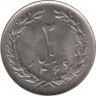 Монета. Иран. 2 риала 1987 (1366) год. ав.