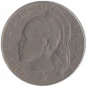 Монета. Либерия. 1 доллар 1970 год.