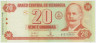 Банкнота. Никарагуа. 20 кордоб 2006 год. Тип 192. ав.