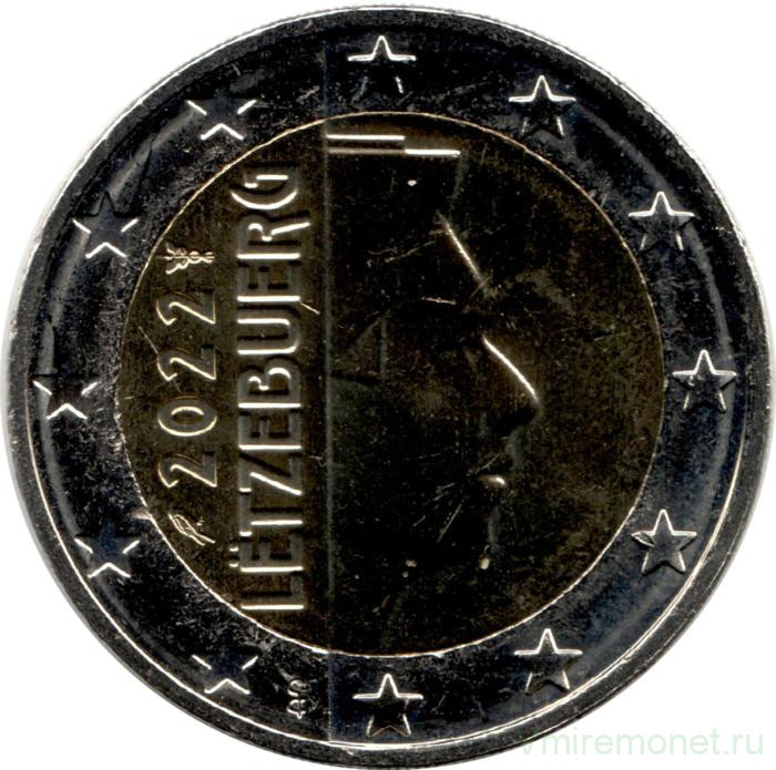 Монеты. Люксембург. Набор евро 8 монет 2022 год. 1, 2, 5, 10, 20, 50 центов, 1, 2 евро.