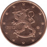 Монеты. Финляндия. 2 цента 2012 год. ав.