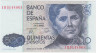 Банкнота. Испания. 500 песет 1979 год. Тип 157. ав.