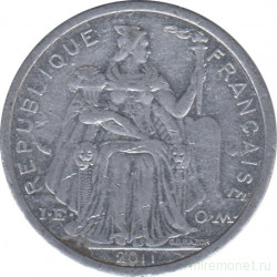 Монета. Новая Каледония. 1 франк 2011 год.