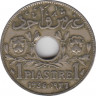 Монета. Ливан. 1 пиастр 1936 год. ав.