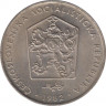 Монета. Чехословакия. 2 кроны 1982 год. ав.