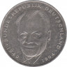 Монета. ФРГ. 2 марки 1994 год. Вилли Брандт. Монетный двор - Штутгарт (F). ав.
