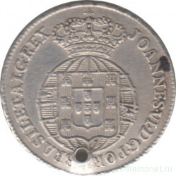 Монета. Португалия. 60 рейсов 1816 год.