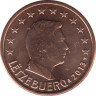 Монета. Люксембург. 5 центов 2013 год. ав.