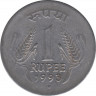 Монета. Индия. 1 рупия 1993 год. ав.