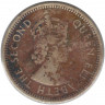 Монета. Британский Гондурас. 5 центов 1971 год.