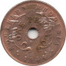 Монета. Южная Родезия. 1 пенни 1944 год.