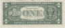 Банкнота. США. 1 доллар 2001 год. C. Тип 509. рев.
