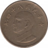 Монета. Тайвань. 1 доллар 1995 год. (84-й год Китайской республики). ав.