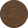 Монета. Мальта. 1 цент 1975 год. ав.